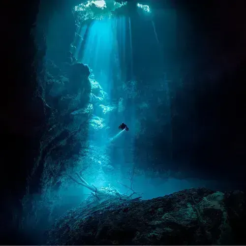 Tech Diving in the cenotes of Mexico