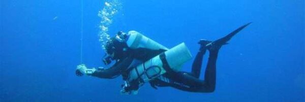 Deep Diving in Cozumel - decompression with Nitrox and oxygen