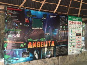 Map of Cenote Angelita