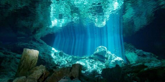 Cave Diving in Yucatan - Cavern diving Course - Cenote Taj Ma Ha - Mexico