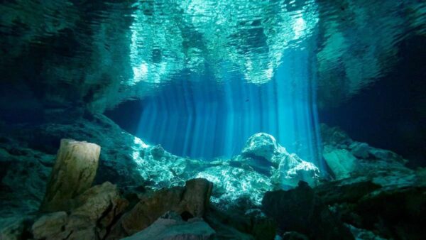 Cave Diving in Yucatan