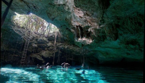 Cave Diving in Yucatan