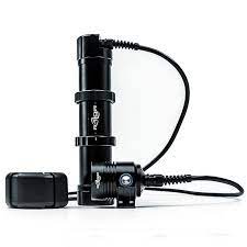 Side mount Primary light for cave diving