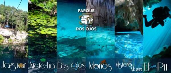 Parque Dos Ojos - Plongée cenote - plongée caverne - plongée souterraine