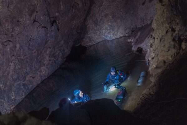 Side Mount Liberty CCR - cave exploration