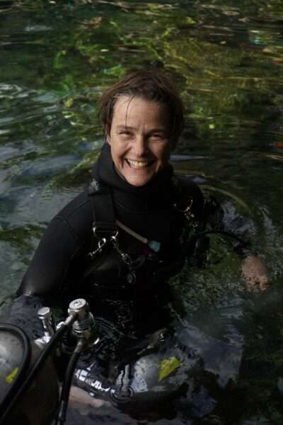 CHRISTINE_PROFILE | Tech & Cave Diving in Yucatan - Mexico CHRISTINE LOEW - DIVING CAVES